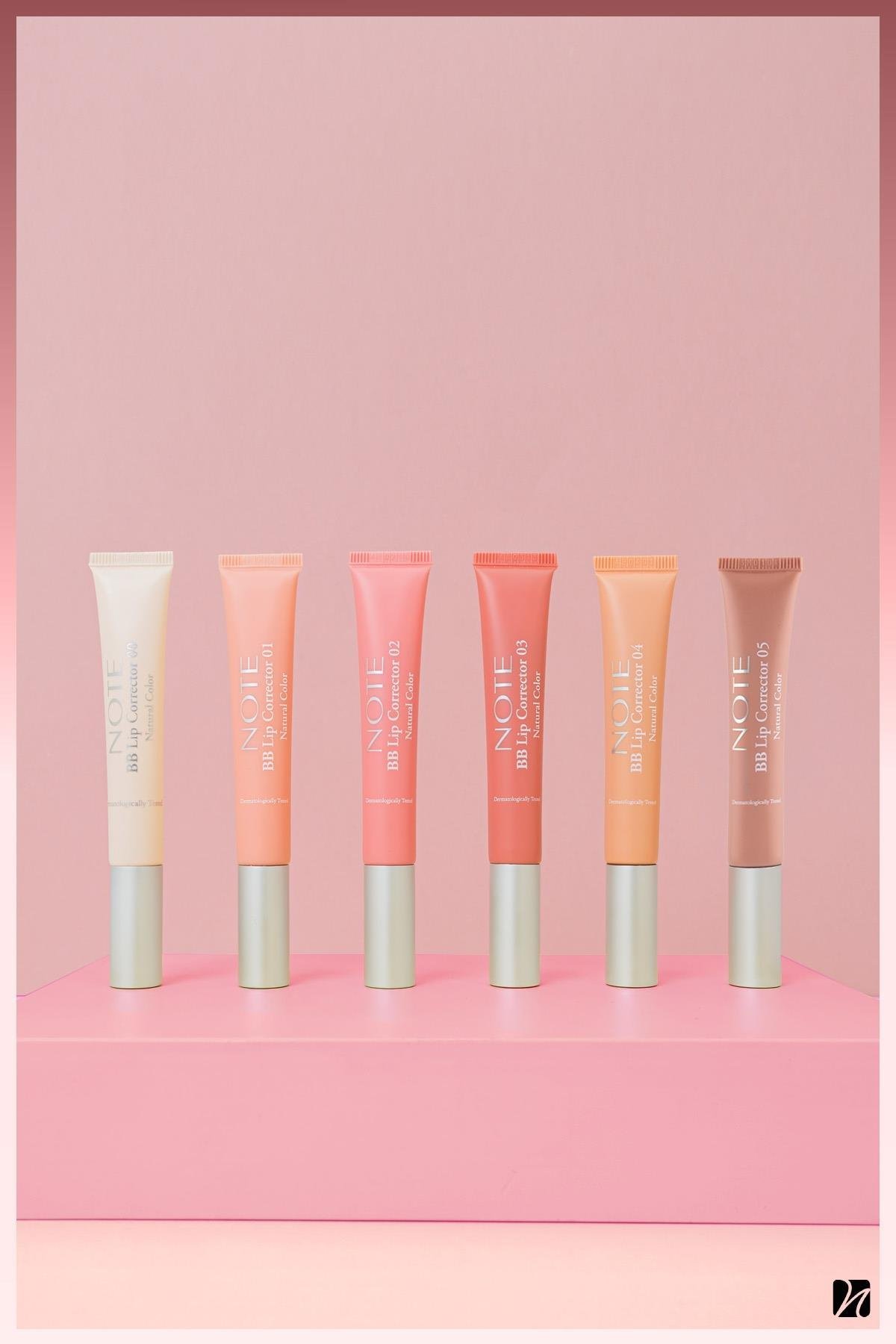 Note BB Lip Corrector 02 Renk Eşitleyici Dudak Parlatıcısı - Pembe-30110694
