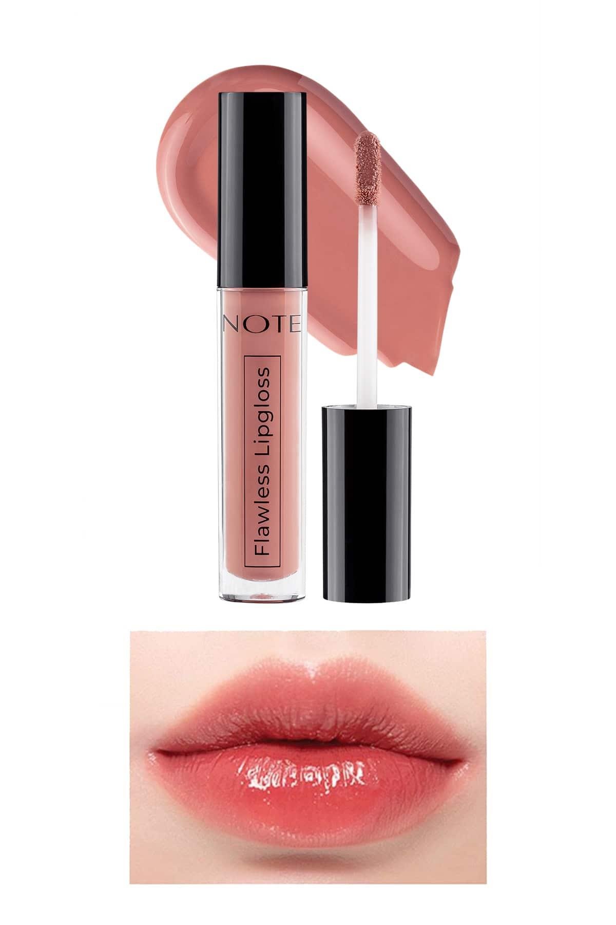 Note Flawless Lipgloss 01 Nude Touch Nemlendirici Etkili Parlak Ruj - Nude-30110704
