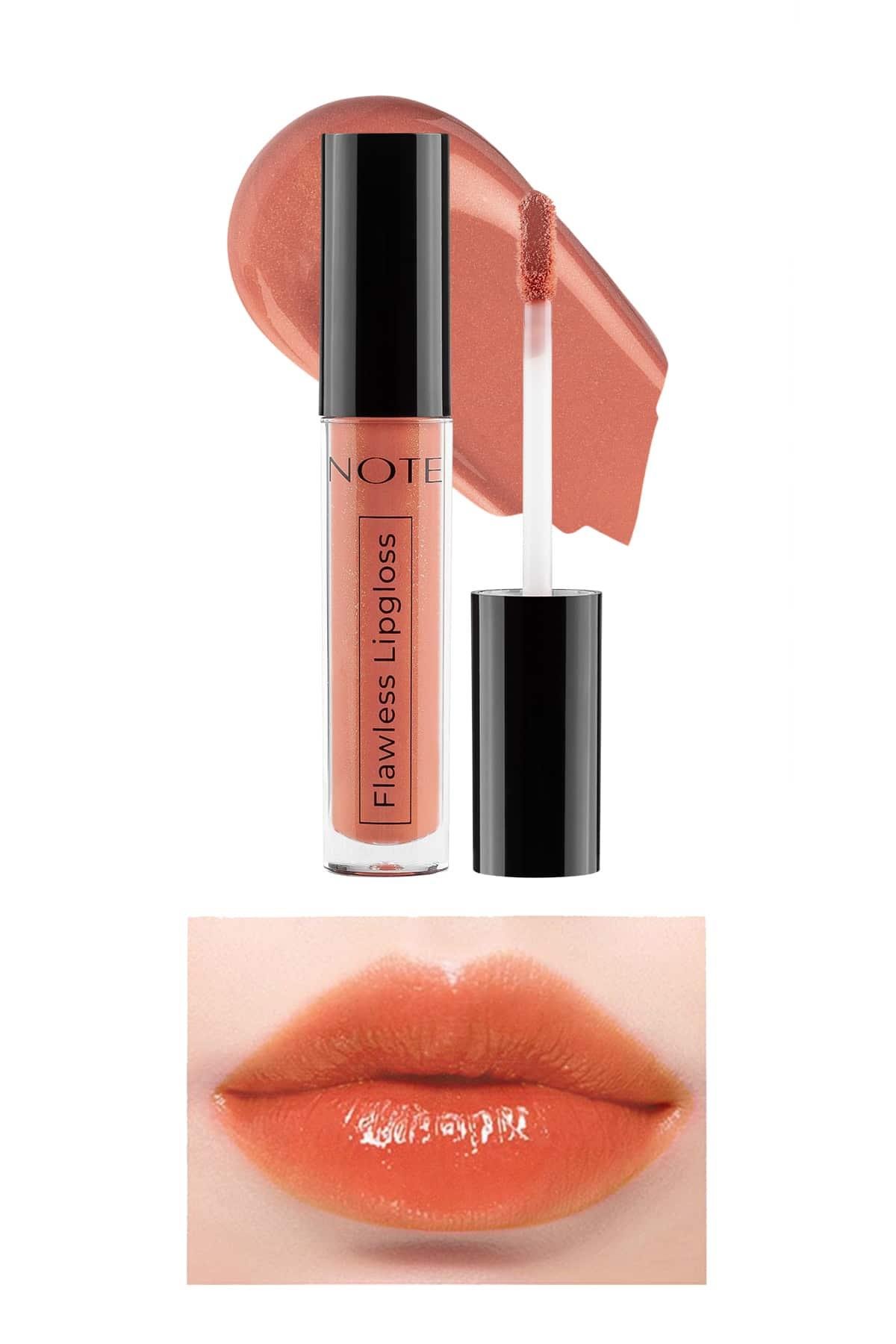Note Flawless Lipgloss 05 Sweet And Sour Nemlendirici Etkili Parlak Ruj - Turuncu-30110708