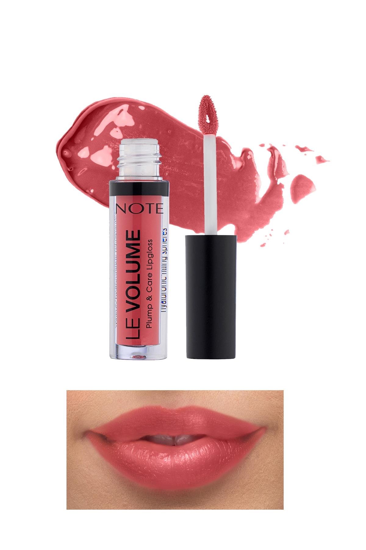 Note Le Volume Plump & Care Lipgloss 03 Candy Rose Dudak Parlatıcısı - Pembe-30110746