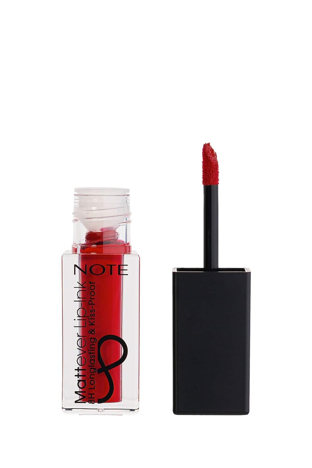 Note Mattever Lip-Ink 14 Unpredictable Red Mat ve Kalıcı Likit Ruj - Kırmızı-30110817