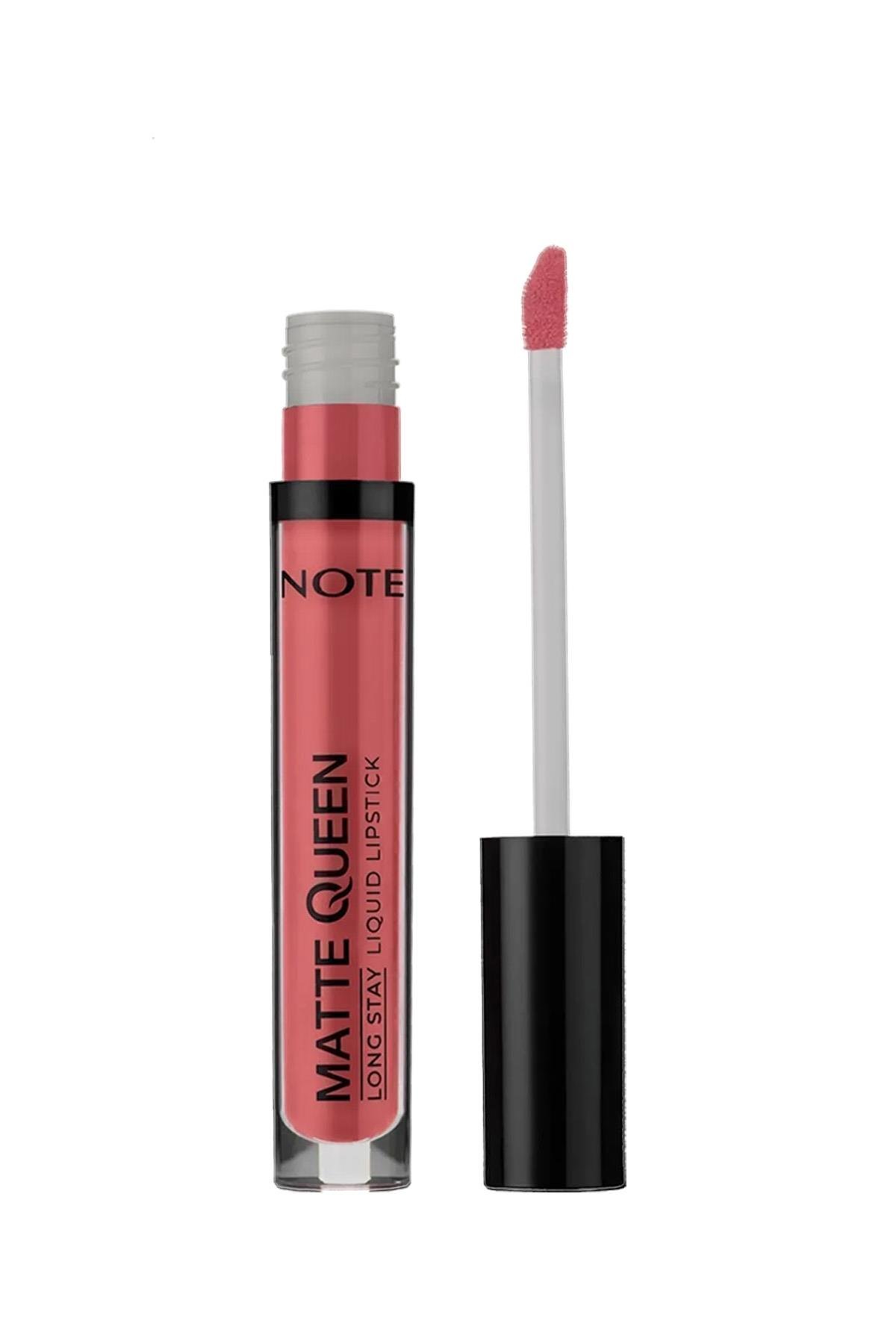 Note Matte Queen Lipstick 10 Her Favorite Kalıcı Likit Ruj - Pembe-30110928