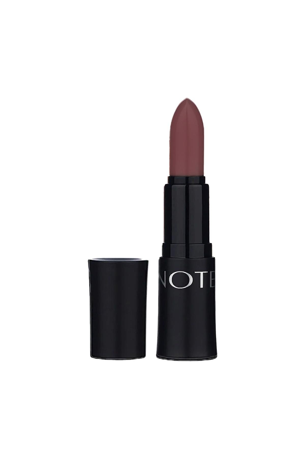Note Mattemoist Lipstick 303 Miss Kiss Mat Bitişli Ruj - Koyu Nude-30110937