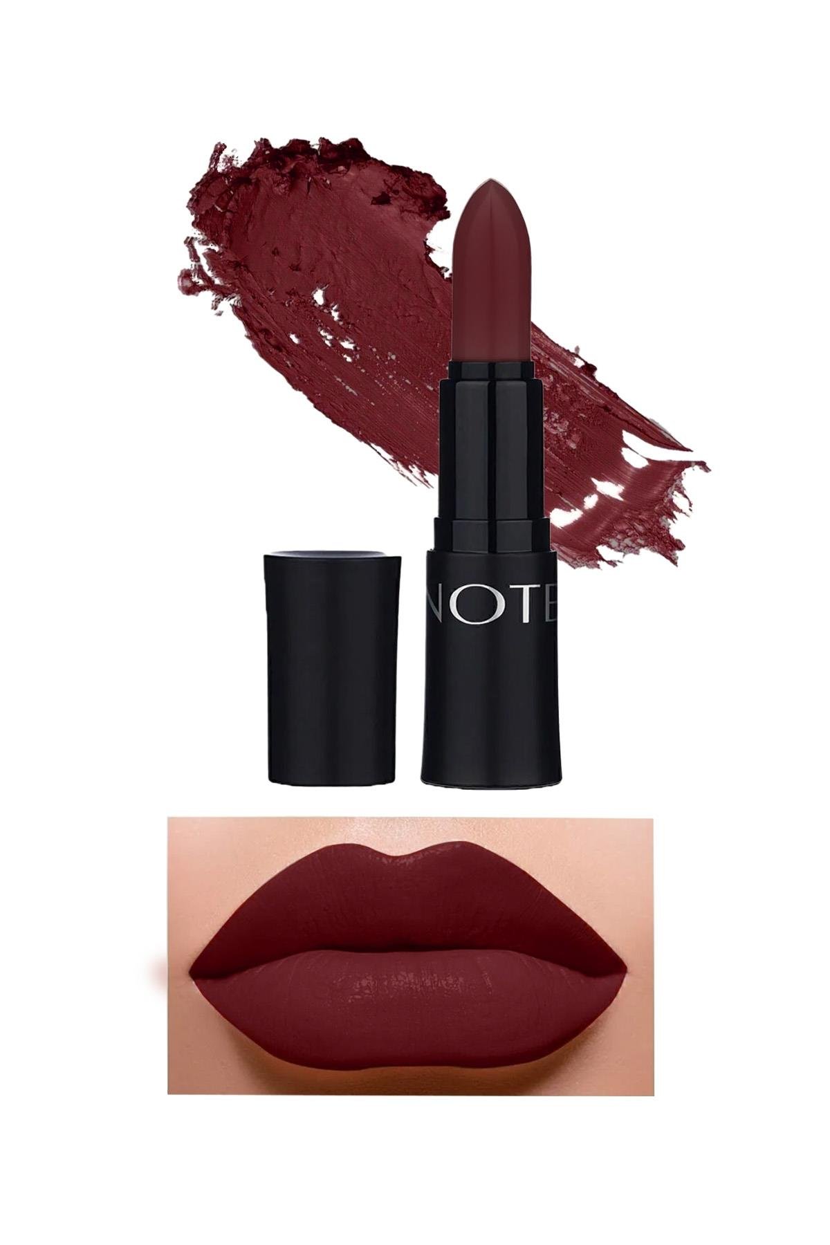 Note Mattemoist Lipstick 304 Spring Mat Bitişli Ruj - Bordo-30110938