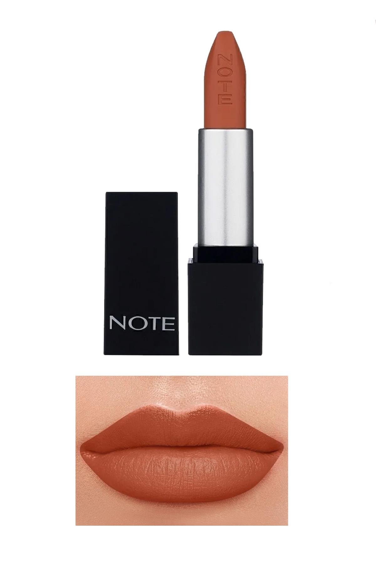 Note Mattever Lipstick 04 Indian Curry Yarı Mat Saten Bitişli Ruj - Nude-30110954