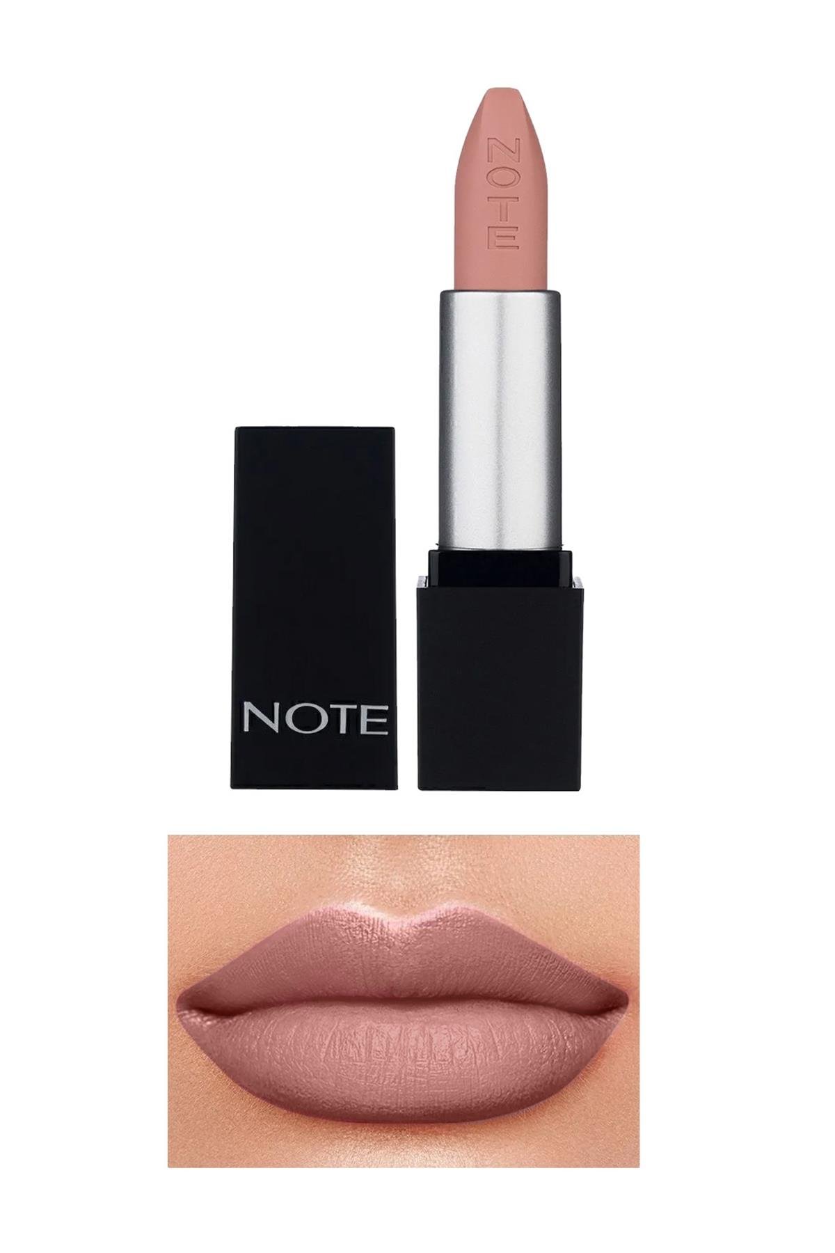 Note Mattever Lipstick 07 Whisper Talks Yarı Mat Saten Bitişli Ruj - Nude-30110957