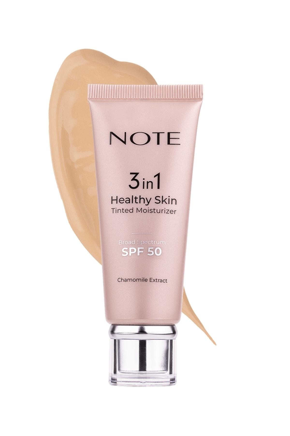 Note 3 in 1 Healthy Skin Tinted Moisturizer 50 SPF Renk Ton Eşitleyici Aydınlatıcı Krem-30111413