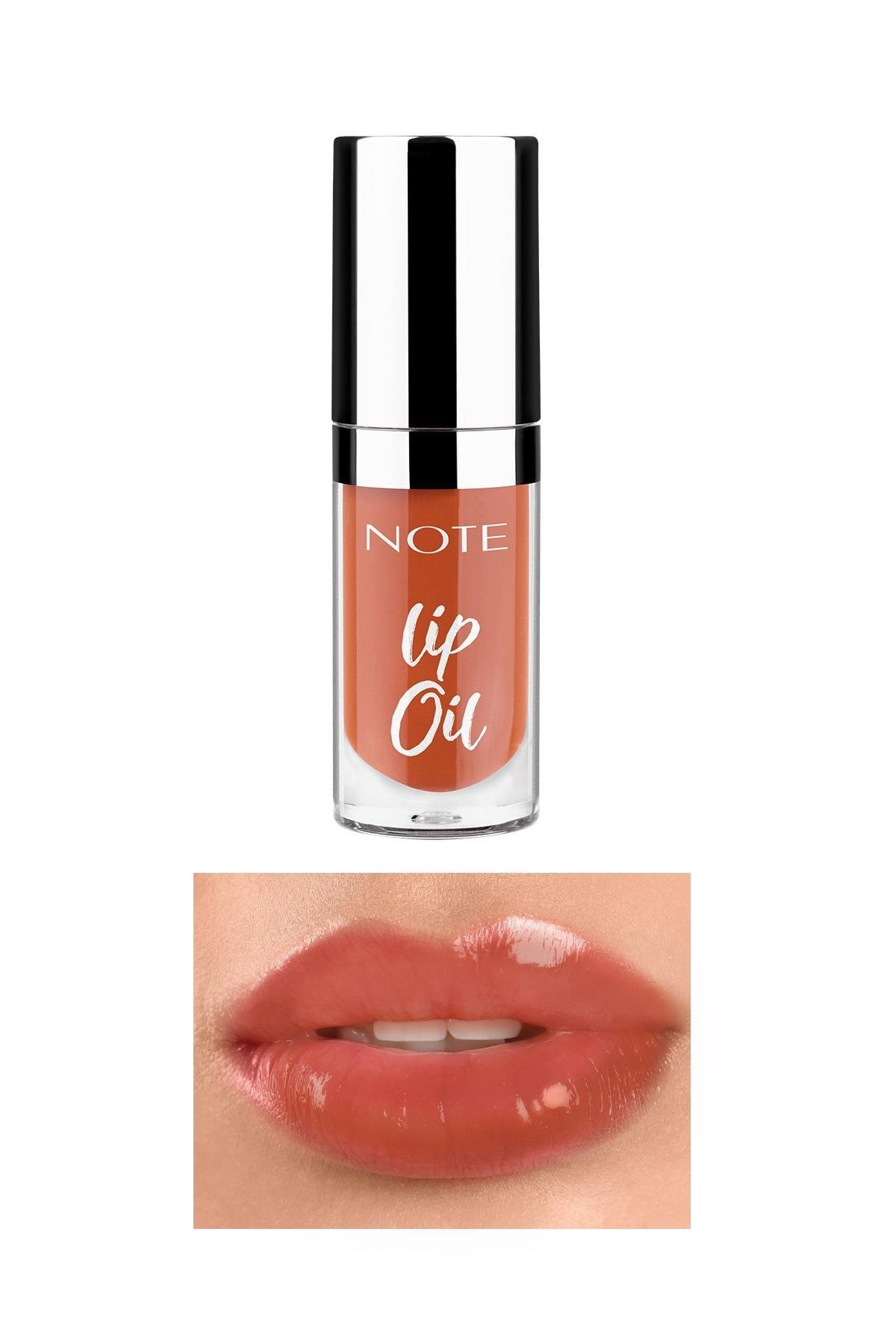 Note Lip Oil 50 Creamy Caramel Nemlendirici ve Parlatıcı Dudak Bakım Yağı - Kahverengi-30111424