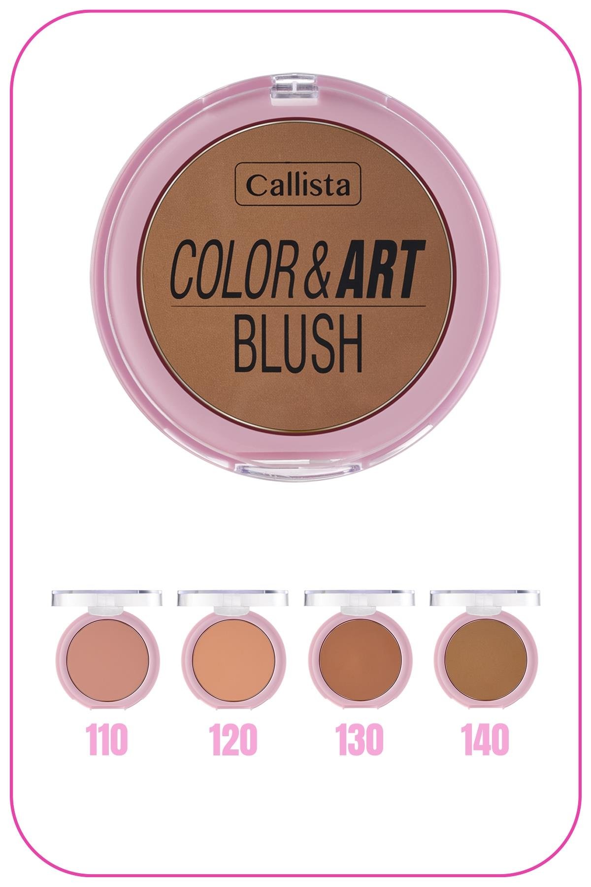 Callista Color Art Blush Allık 140 Bronzed Babe-40110032