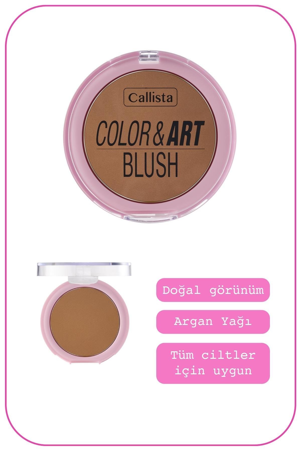 Callista Color Art Blush Allık 140 Bronzed Babe-40110032