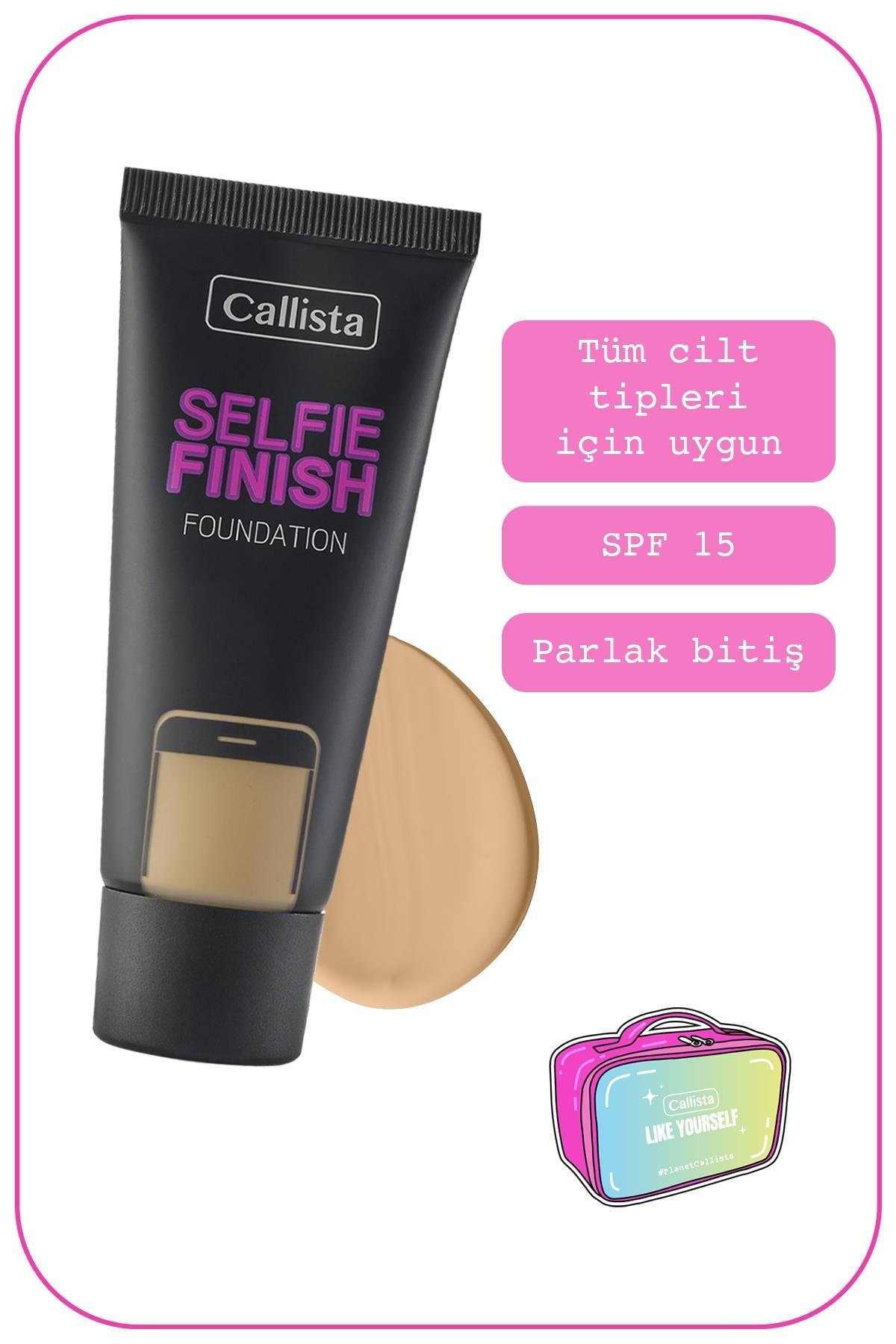 Callista Selfie Finish Fondöten 140 Honey Beige-40110046
