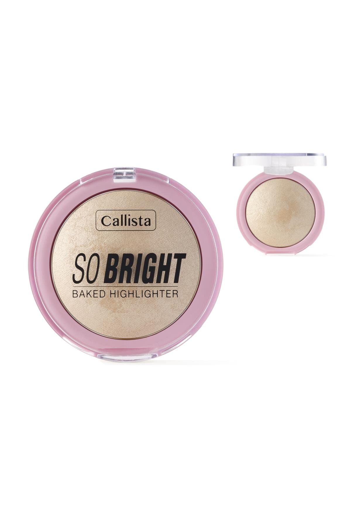 Callista So Bright Baked Highlighter Aydınlatıcı 01 Snowy Glowy Light-40110060