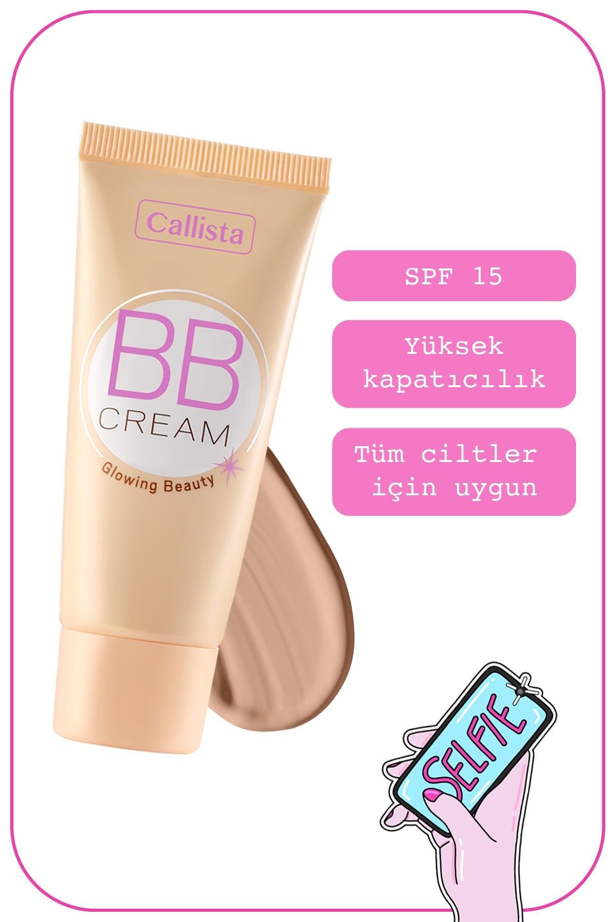 Callista BB Cream 120 Doğal Kapatıcı SPF 15 BB Krem-40110063