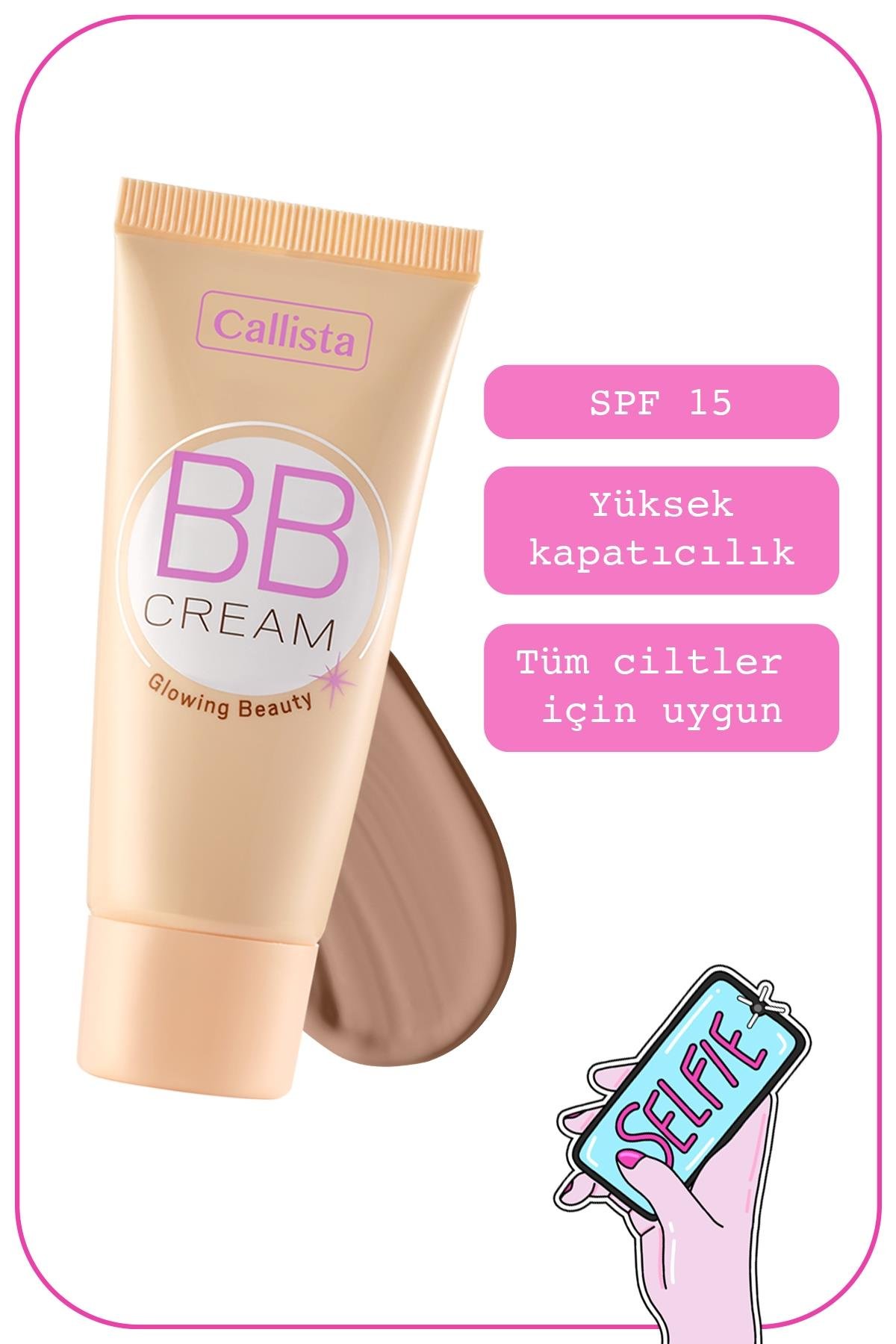 Callista BB Cream 140 Doğal Kapatıcı SPF 15 BB Krem-40110065