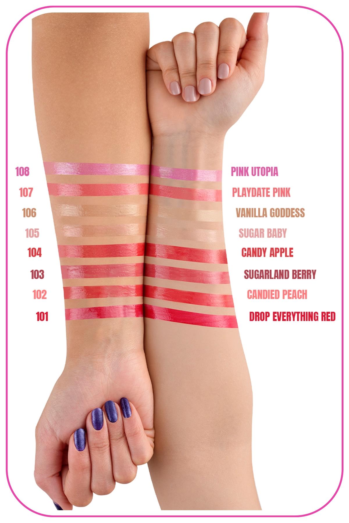 Callista Vivid Shine Lipgloss Nemlendiricili Dudak Parlatıcısı 106 Vanilla Goddess - Nude-40110092