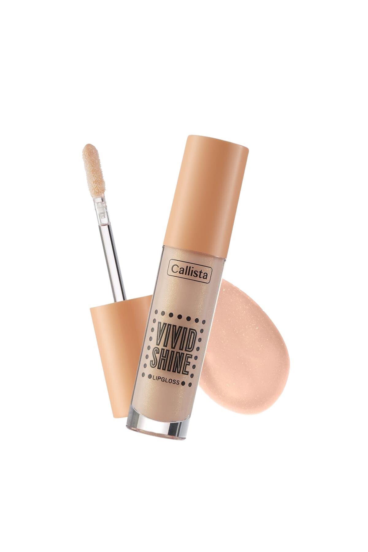Callista Vivid Shine Lipgloss Nemlendiricili Dudak Parlatıcısı 106 Vanilla Goddess - Nude-40110092