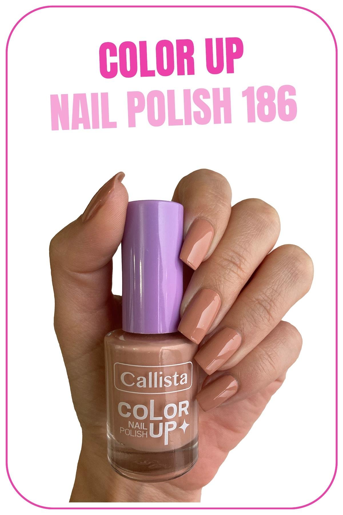 Callista Color Up Nail Polish Oje 186 Nuder Than Nude - Nude-40110136