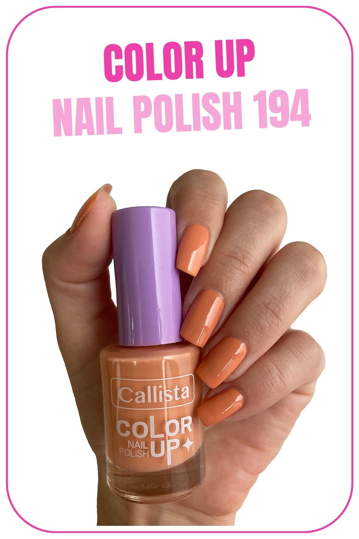Callista Color Up Nail Polish Oje 194 Peach & Nude  - Nude-40110138