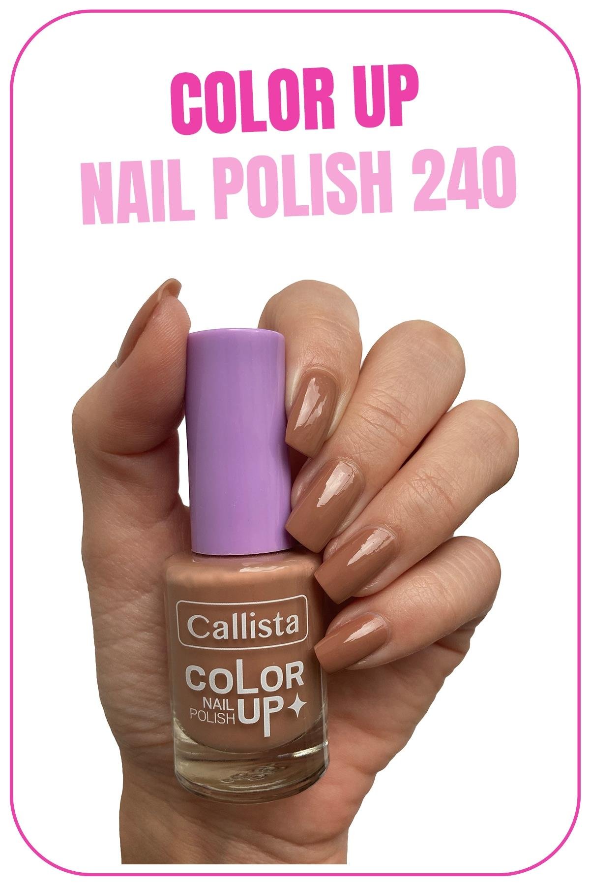 Callista Color Up Nail Polish Oje 240 Caffeine Addiction - Kahverengi-40110140