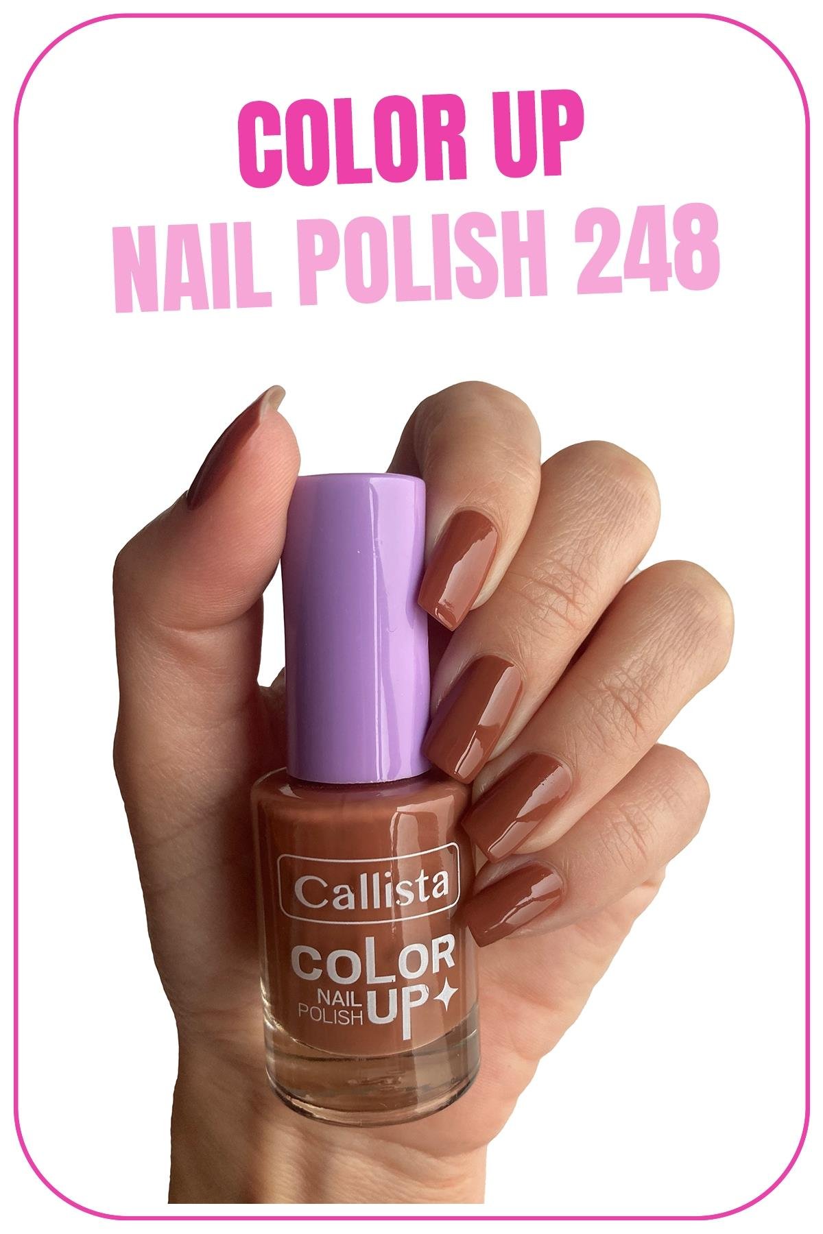 Callista Color Up Nail Polish Oje 248 Double Espresso - Kahverengi-40110141