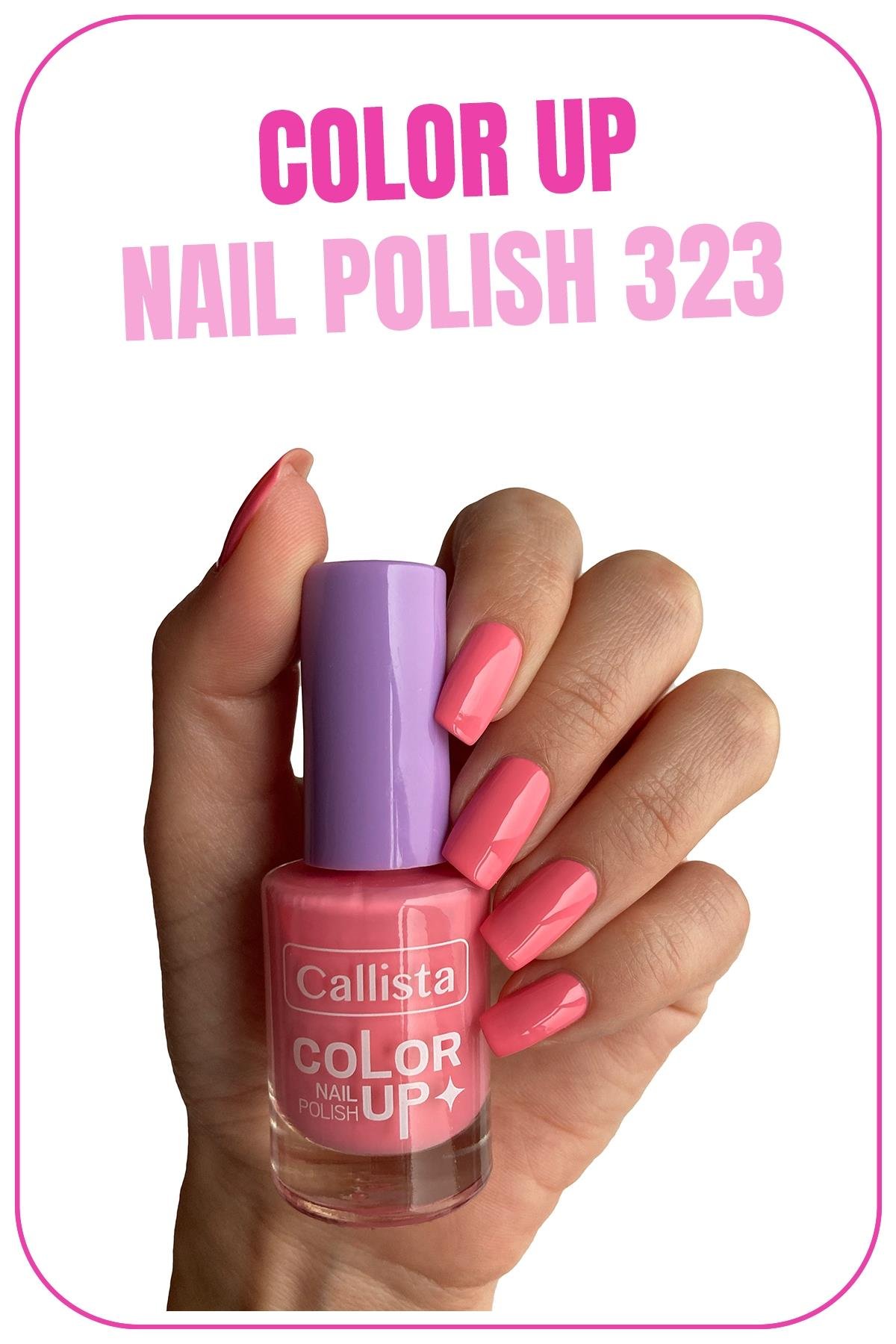 Callista Color Up Nail Polish Oje 323 On Wednesdays - Pembe-40110143