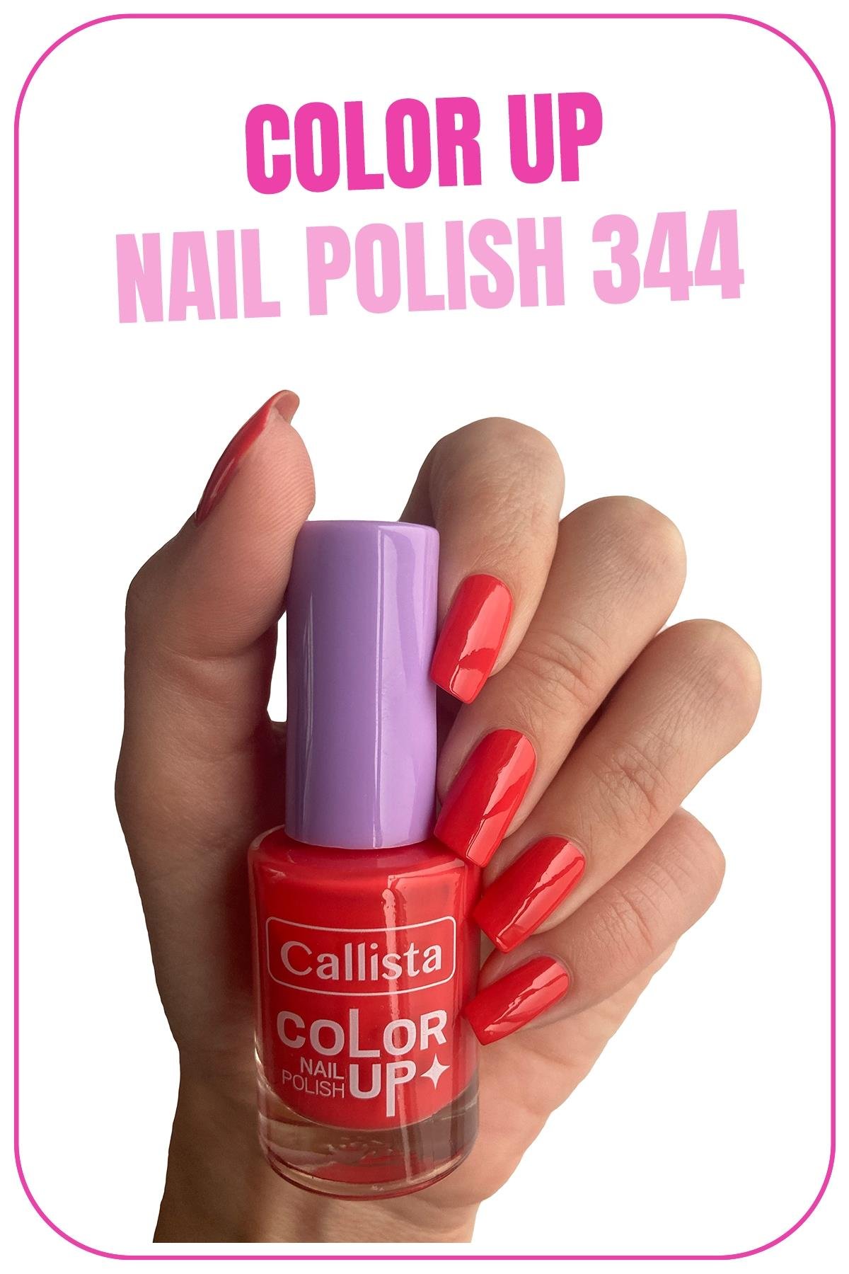 Callista Color Up Nail Polish Oje 344 Business Partner - Pembe-40110145
