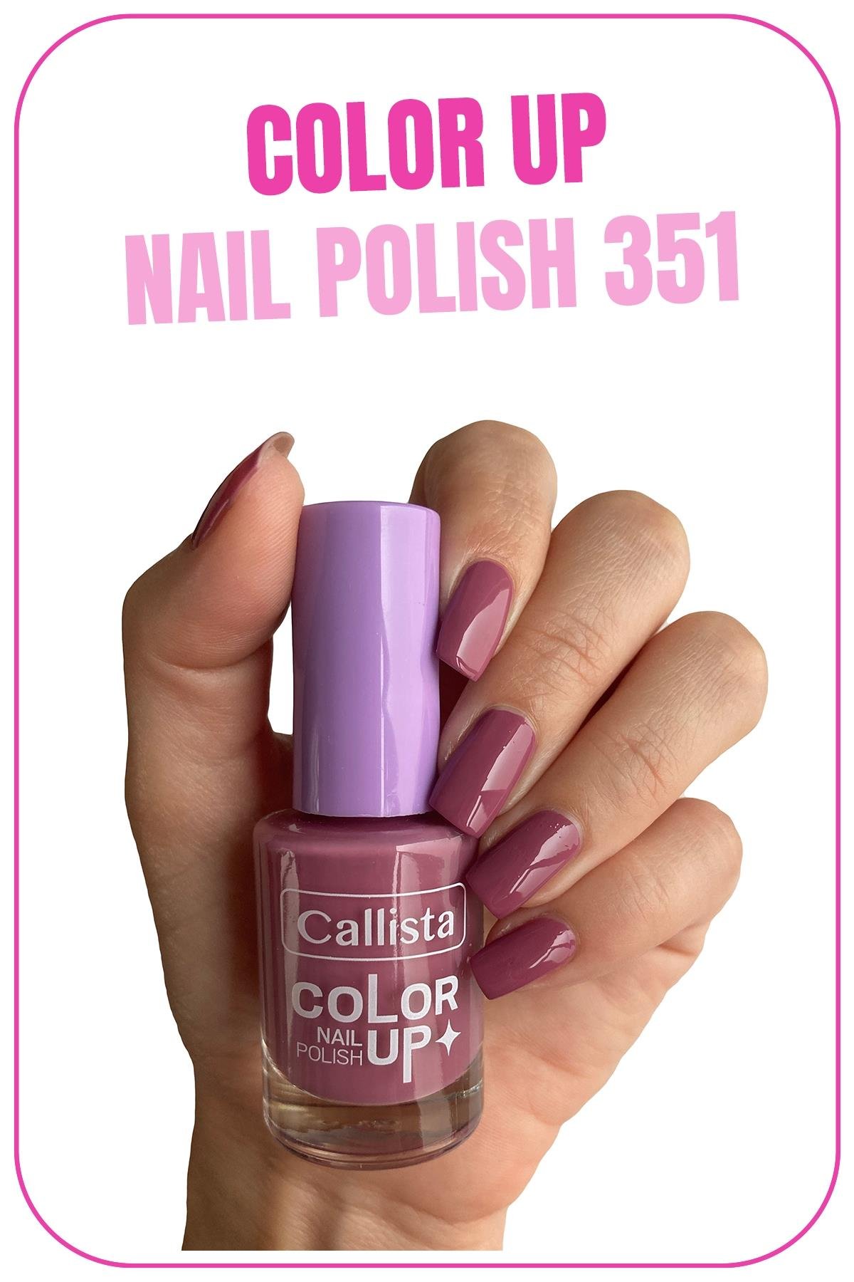 Callista Color Up Nail Polish Oje 351 Blueberry Cheesecake- Pembe-40110146