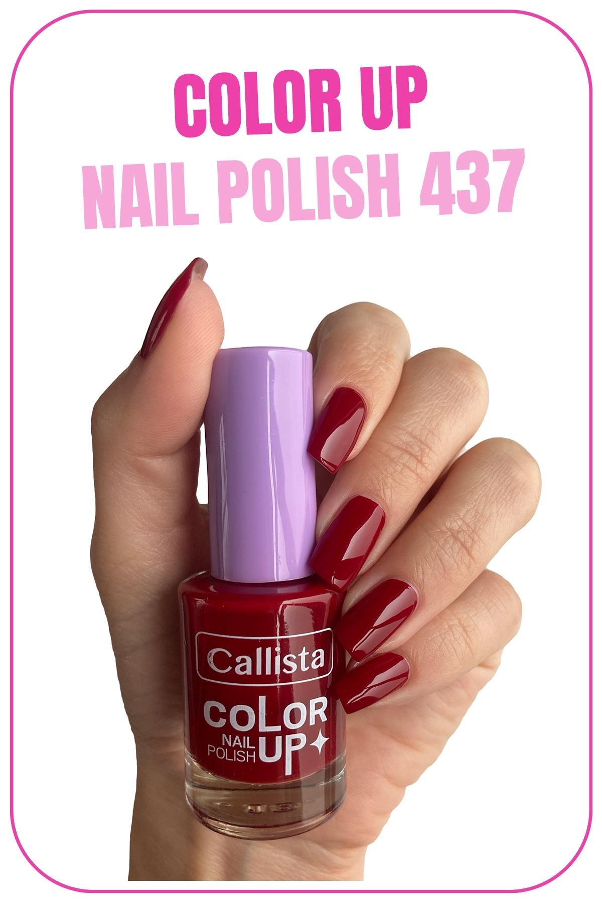 Callista Color Up Nail Polish Oje 437 It's a Date  - Kırmızı-40110151