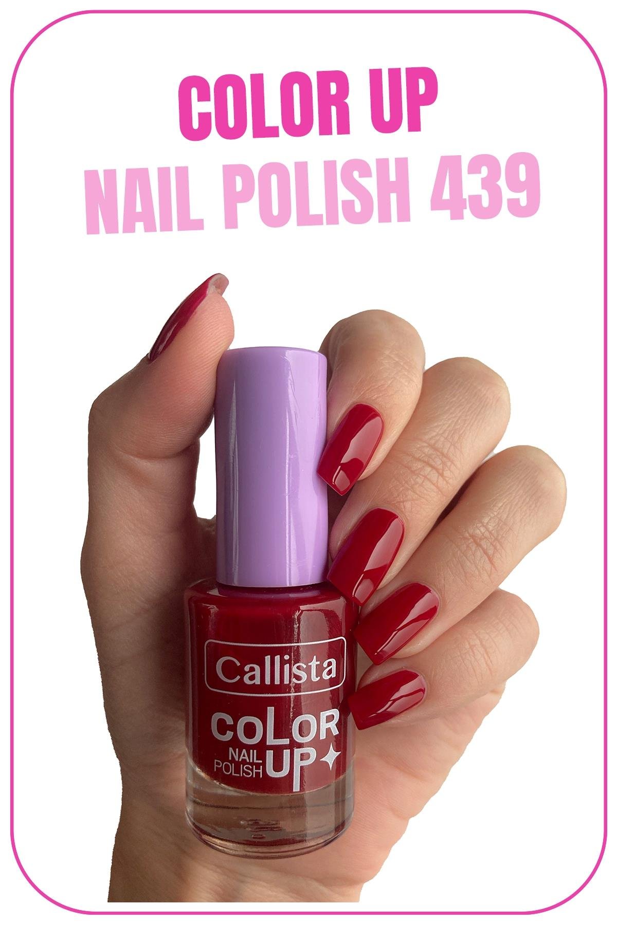 Callista Color Up Nail Polish Oje 439 Old Habits - Kırmızı-40110152