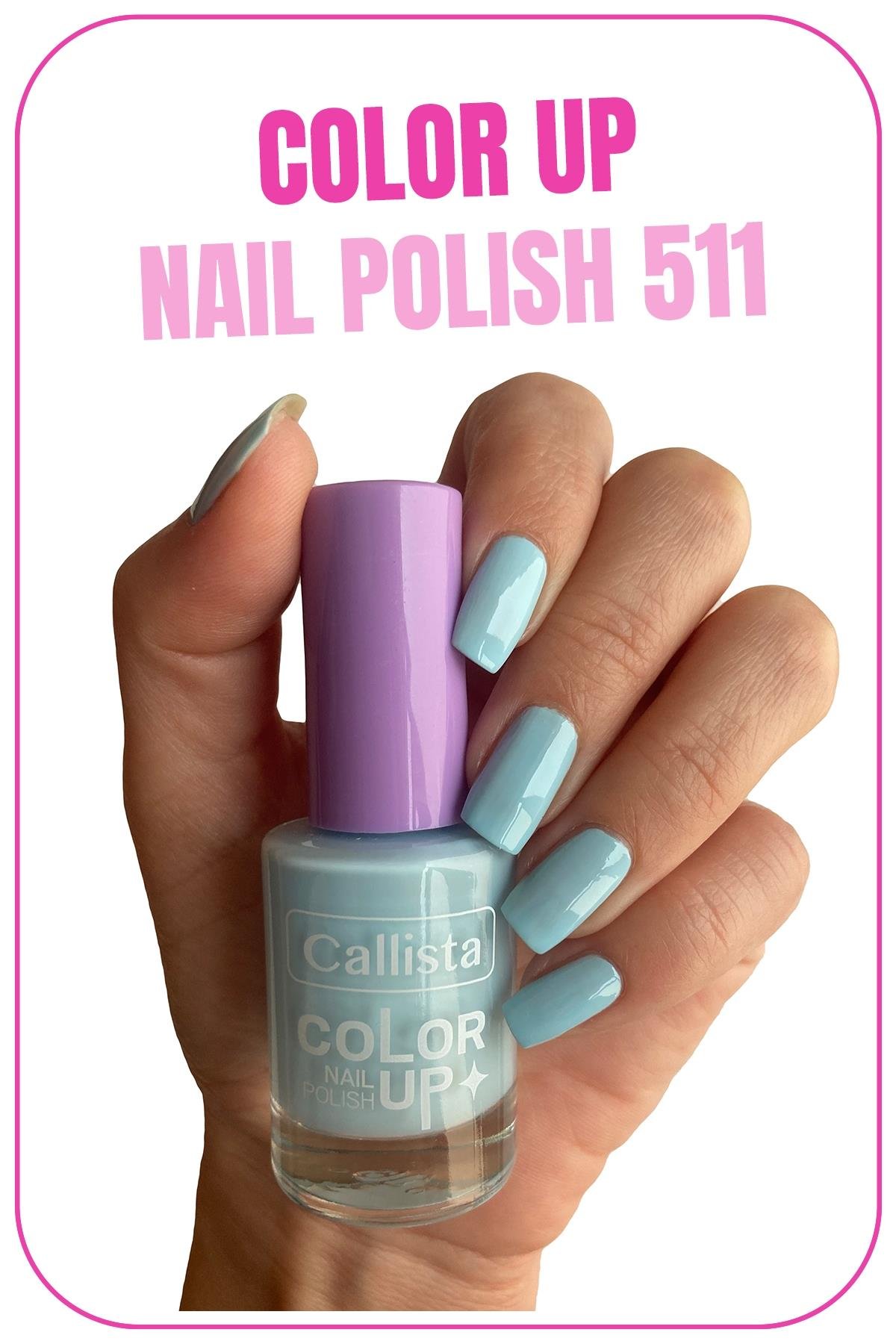 Callista Color Up Nail Polish Oje 511 On Cloud Nine - Mavi-40110155