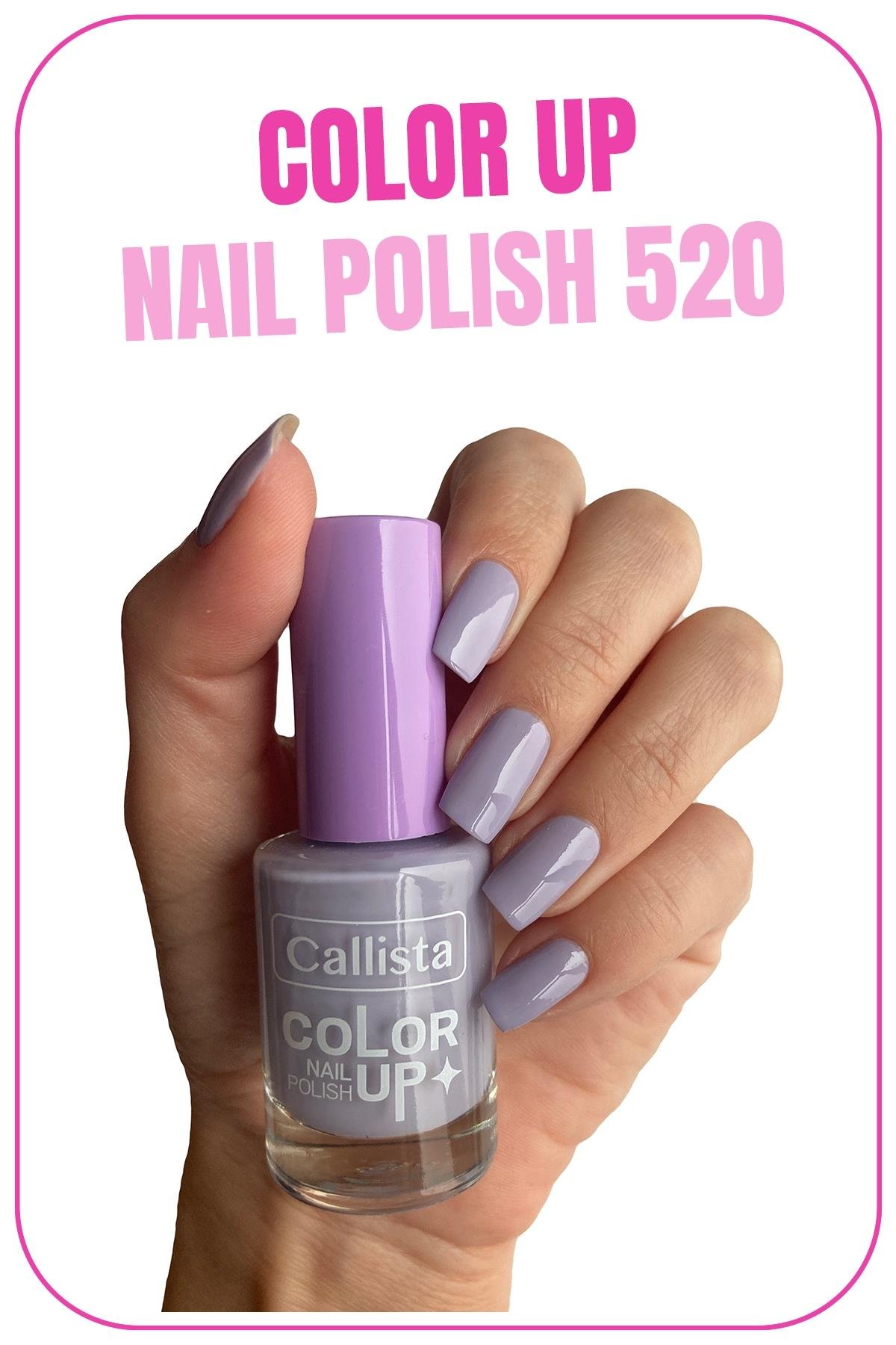 Callista Color Up Nail Polish Oje 520 Lavender Sky - Mor-40110156