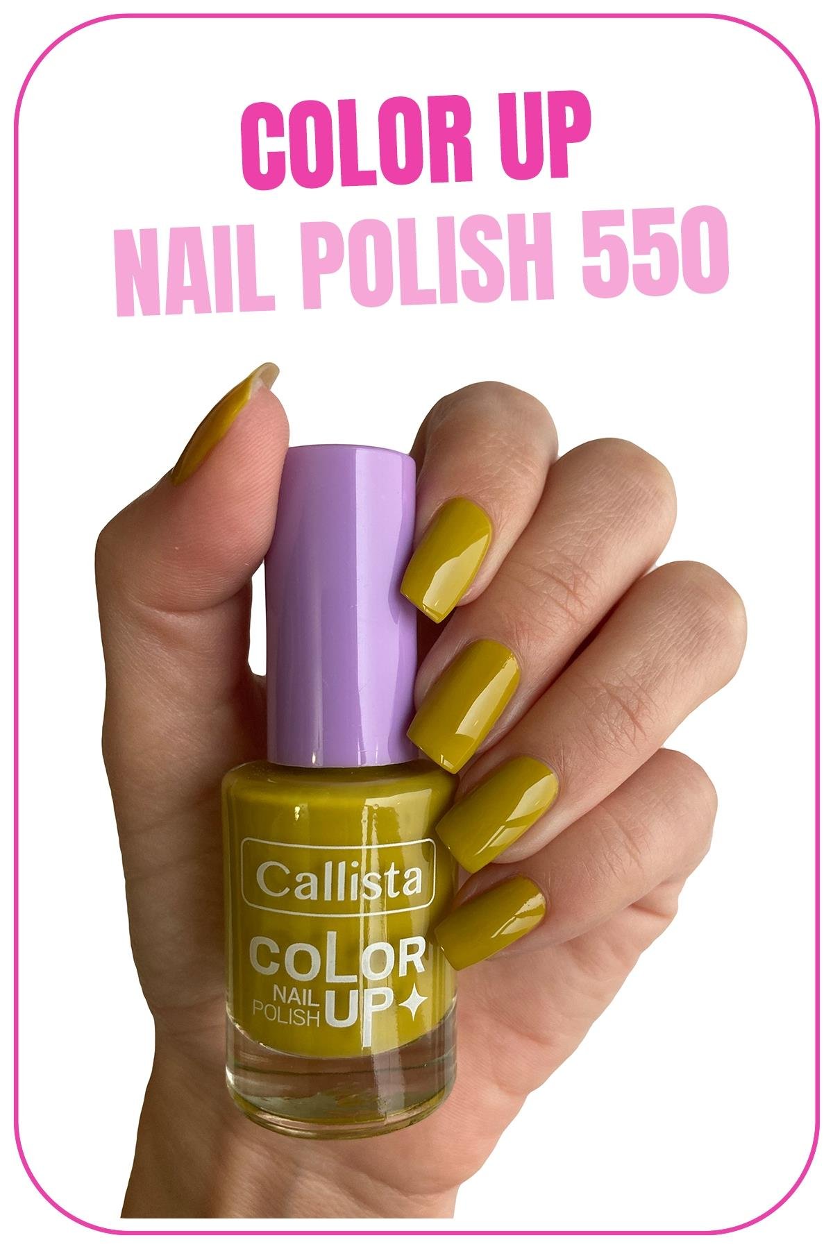 Callista Color Up Nail Polish Oje 550 Detox Time - Yeşil-40110159