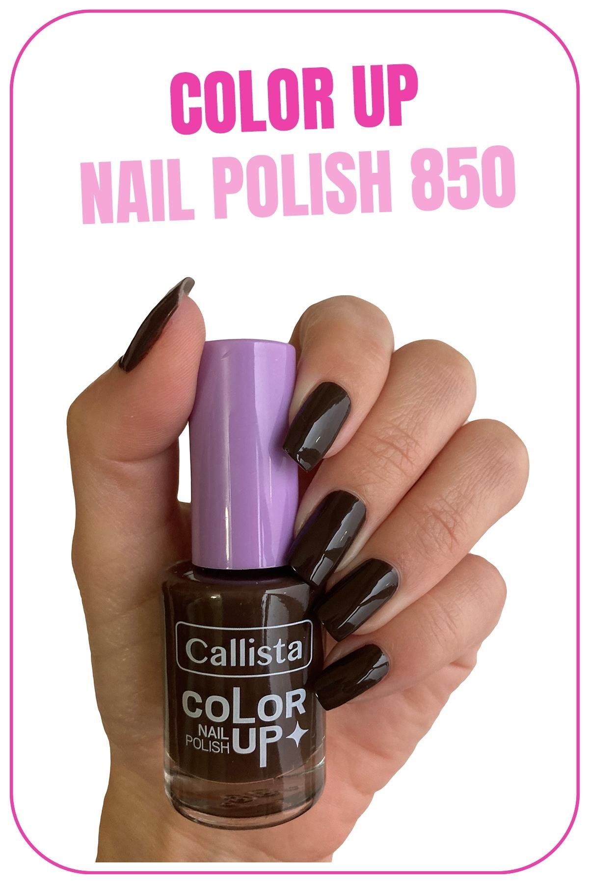 Callista Color Up Nail Polish Oje 850 Mad Mud - Kahverengi-40110175