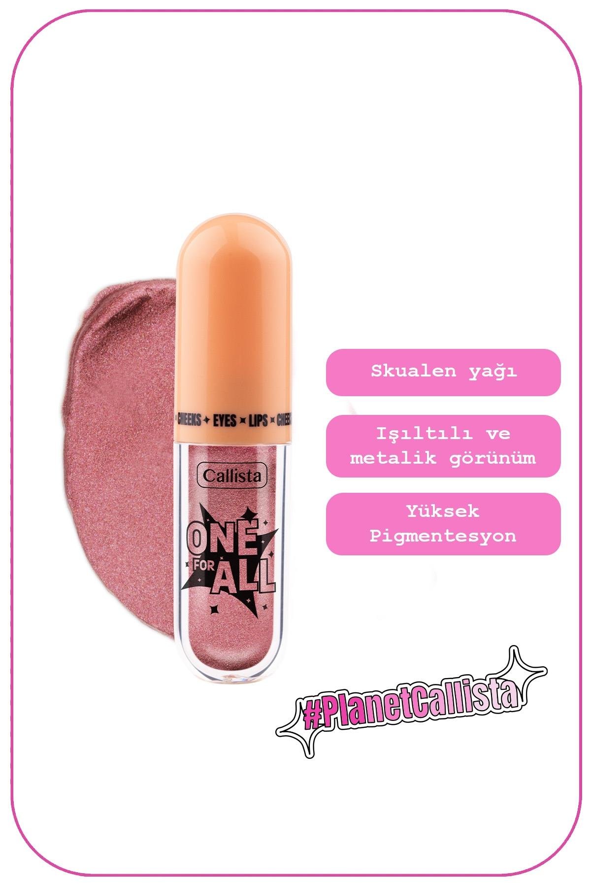 Callista One For All 06 Fairy Dreams Eyes & Lips & Cheeks Likit Göz Farı-40110246