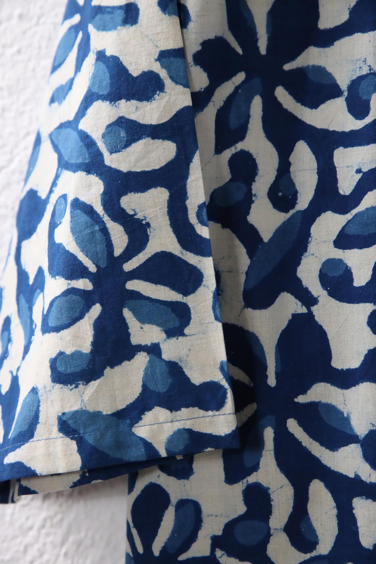  Ekru Otantik Desenli Anvelop Gömlek Kimono