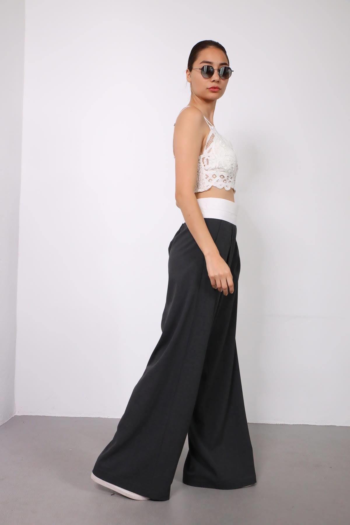Beyaz Dantel Bralet - Şaman Butik Beyaz Dantel Bralet