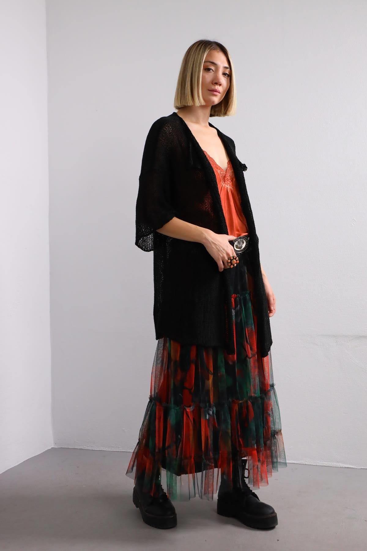 Black Short Cardigan Black Short Cardigan