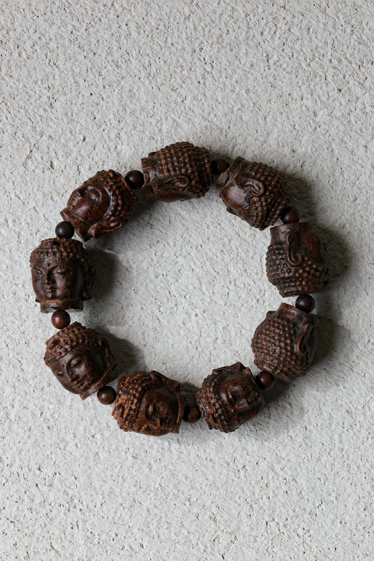  Buddha Tasarım Ahşap Oyma Bileklik