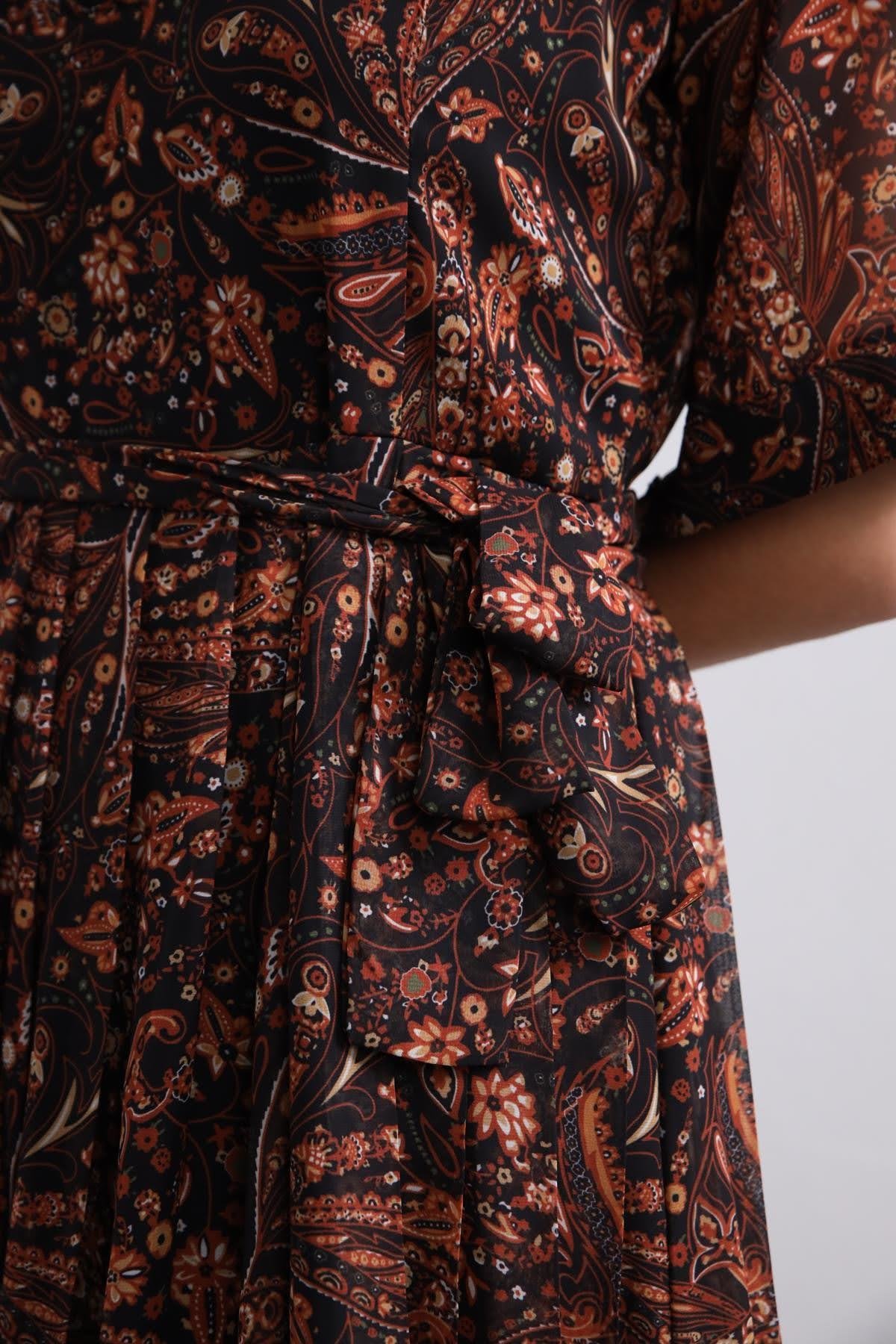 Black Belt Detail Dress Black Belt Detail Dress