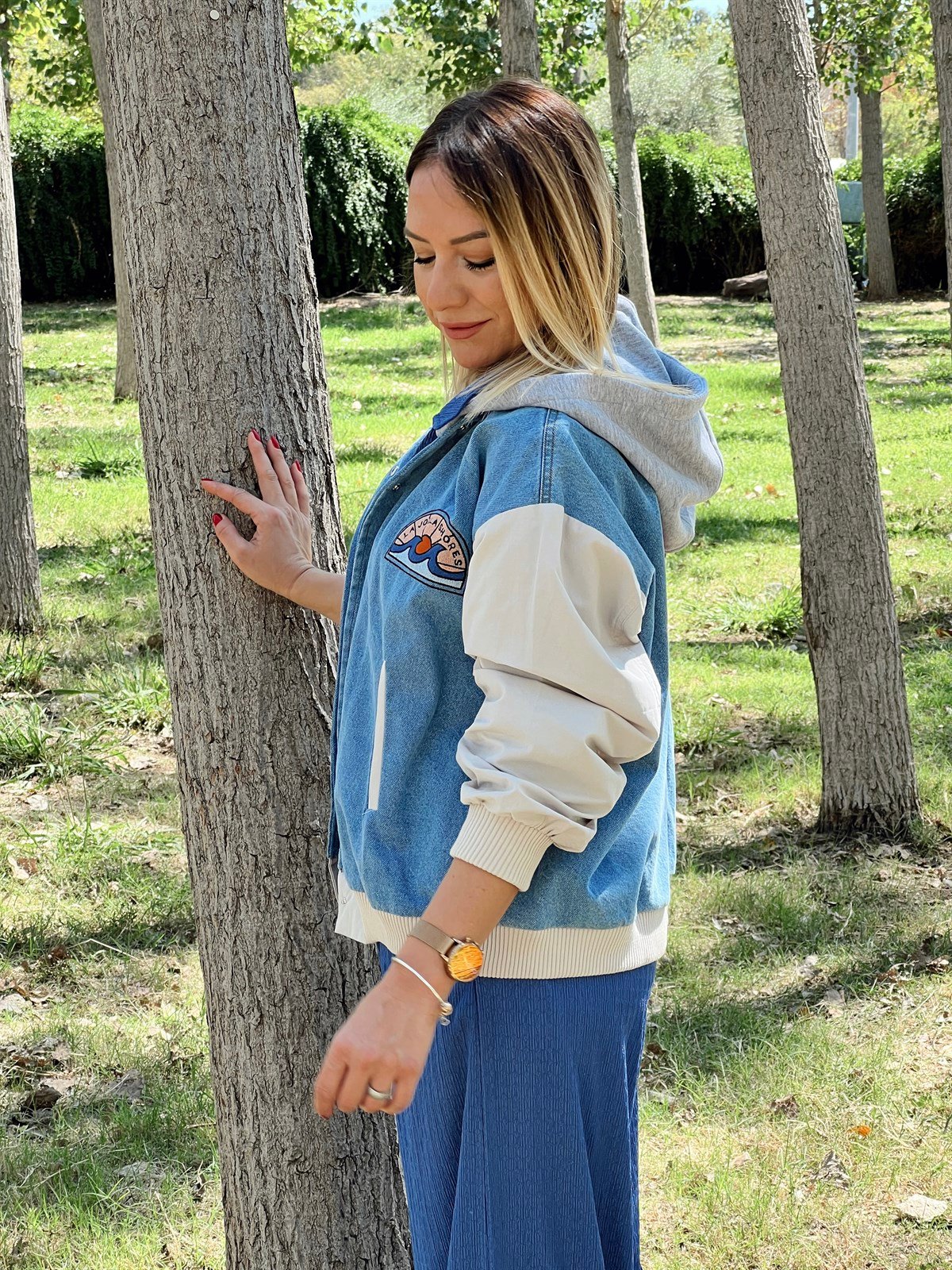 Oversize Bomber Ceket