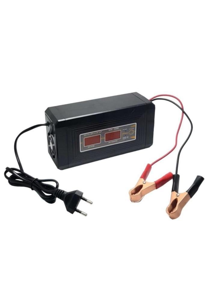 12-24Volt 10Amper Akıllı Hızlı Akü Şarj Cihazı