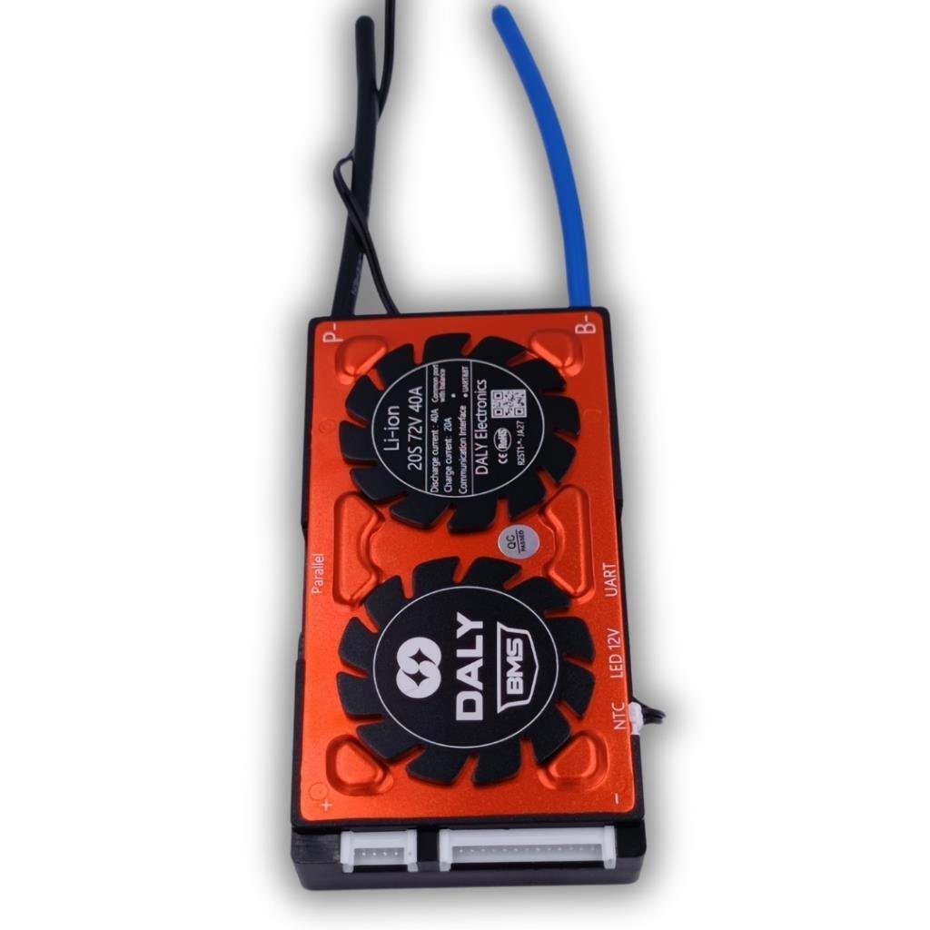 Daly Bms Smart Li-ion 20S 72V 40A Balanslı - Ortak Port