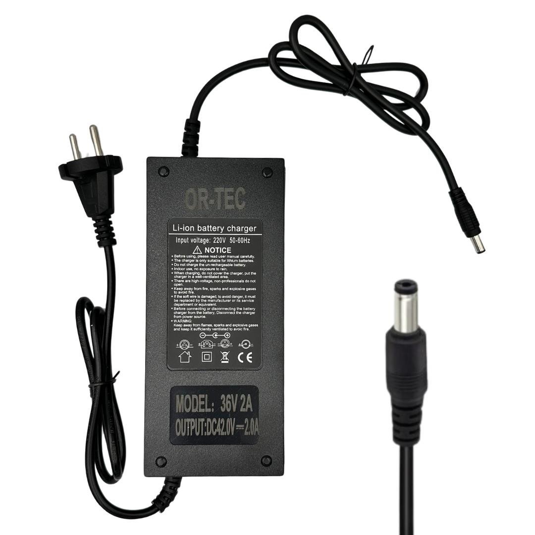 Ortec 36V 2A Lityum Li-ion Akıllı Elektrikli Bisiklet Şarj Aleti