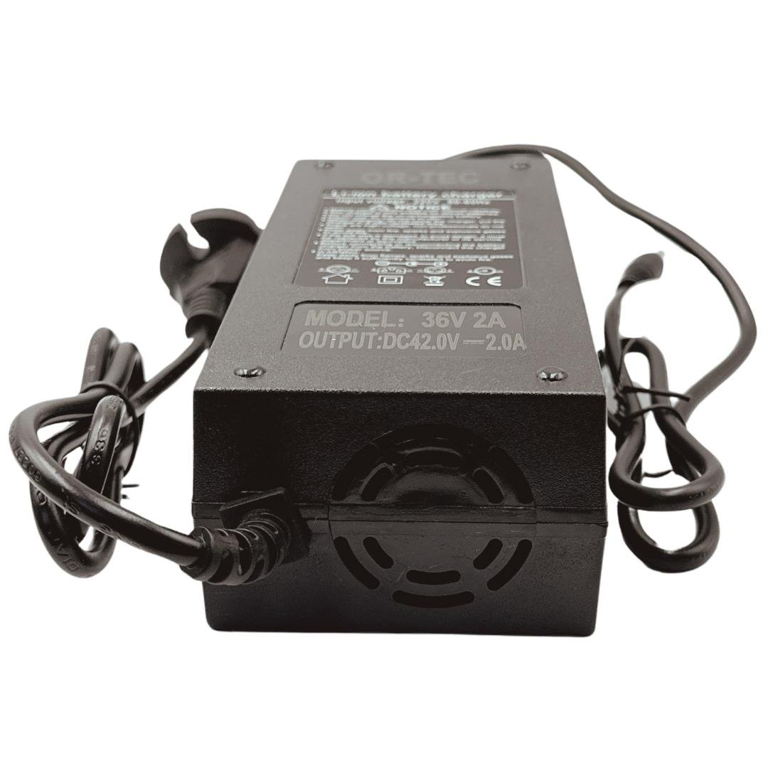 Ortec 36V 2A Lityum Li-ion Akıllı Elektrikli Bisiklet Şarj Aleti