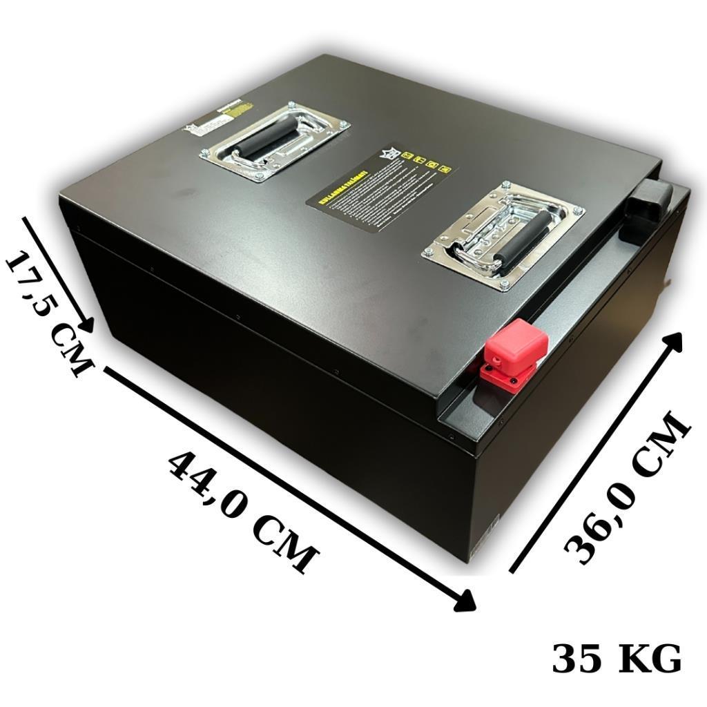 Ortec 72V 60-65AH Lityum LiFePO4 Elektrikli Motosiklet Aküsü - 72V 10A Lityum Akü Şarj Aleti Seti