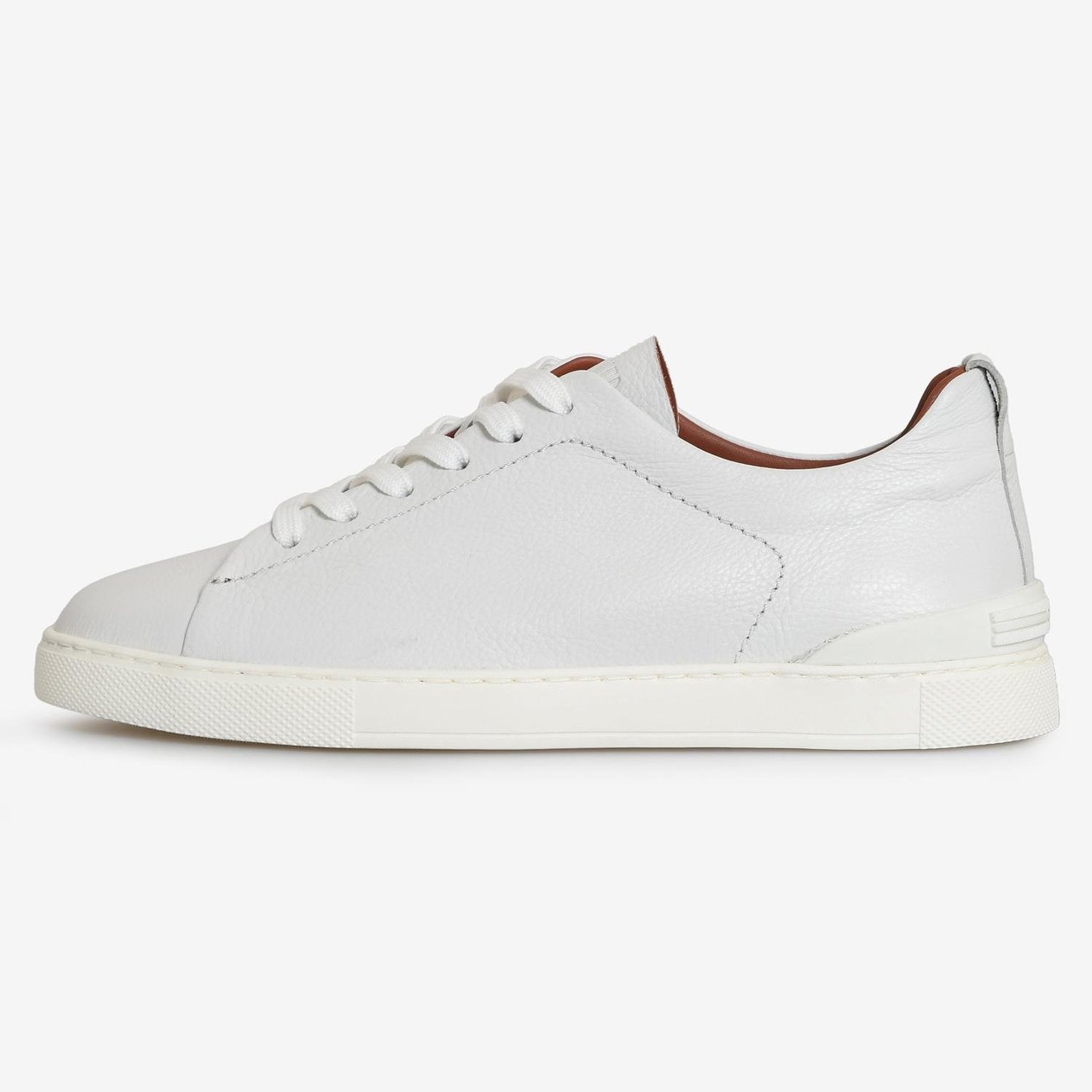 Beyaz Deri Erkek Sneaker