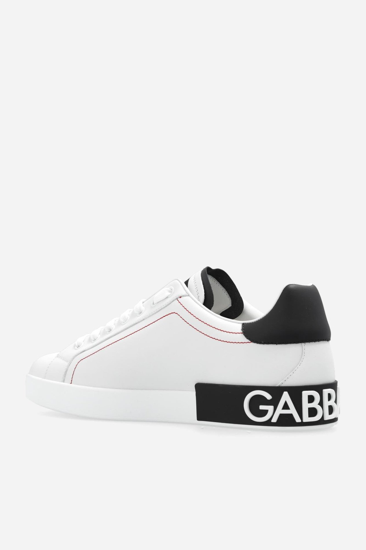 Dolce&Gabbana Beyaz Deri Erkek Sneaker