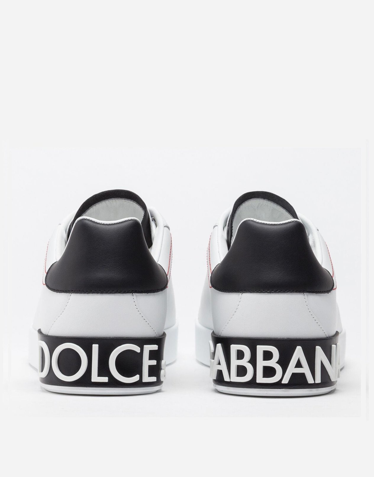 Dolce&Gabbana Beyaz Deri Erkek Sneaker