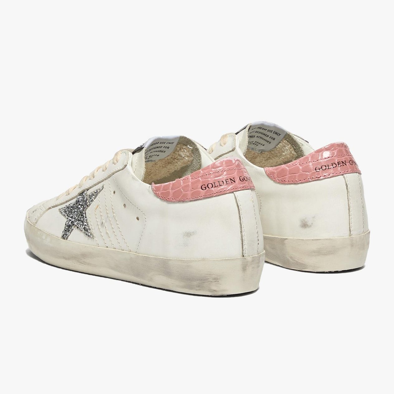 Golden Goose Super-Star Beyaz Deri Kadın Sneakers