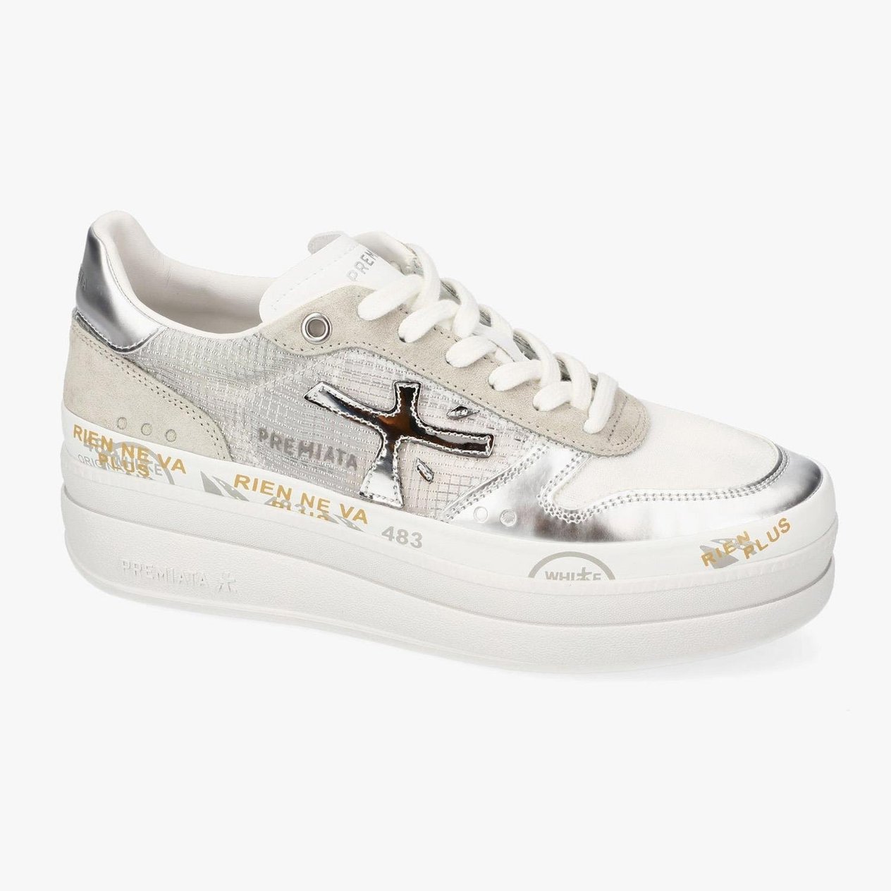 Premiata Gri Micol 7446 Kadın Sneaker